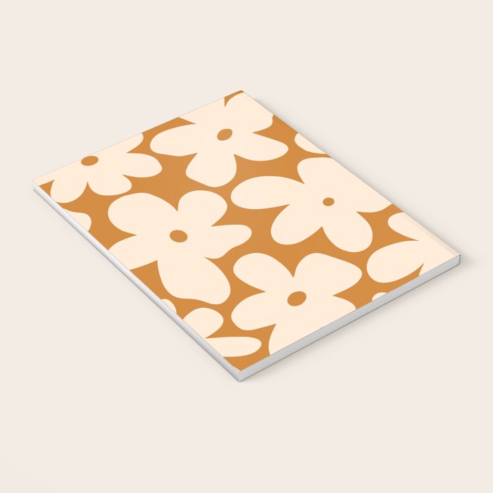 Retro Color Palette - 70's Daisy Notebook Gallery Image 3