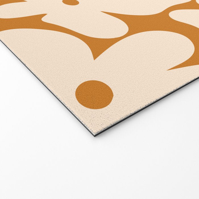 Retro Color Palette - 70's Daisy Welcome Mat Gallery Image 2