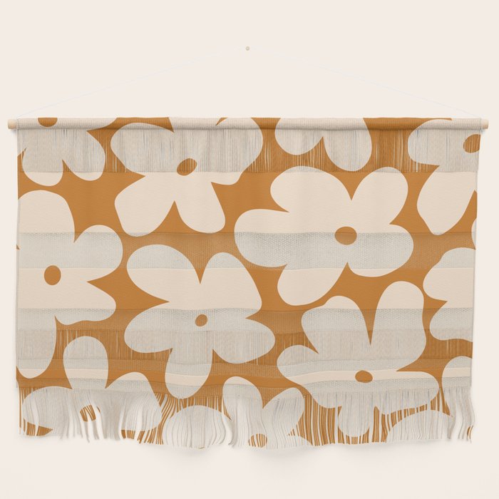 Retro Color Palette - 70's Daisy Wall Hanging Gallery Image 1