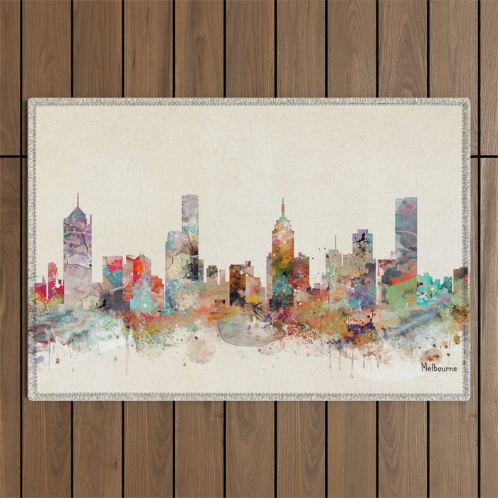melbourne australia Outdoor Rug Gallery Image 1