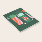 Retro Christmas Coffee Thermoses - Green Notebook Gallery Image 3