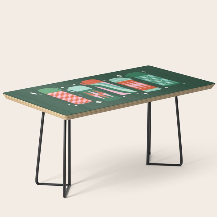 Retro Christmas Coffee Thermoses - Green Coffee Table Gallery Image 1