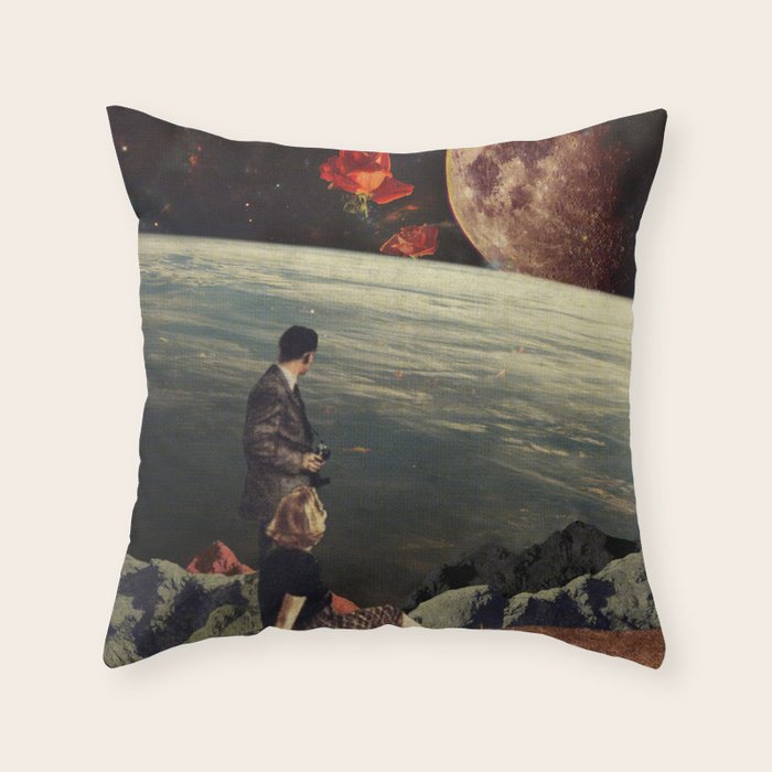 The Roses Came Throw Pillow Gallery Image 6