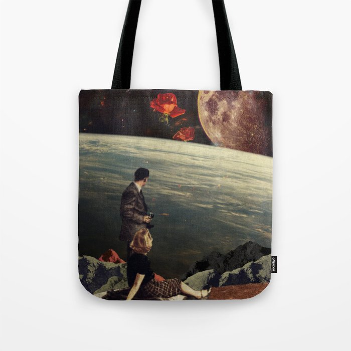 The Roses Came Tote Bag Gallery Image 1