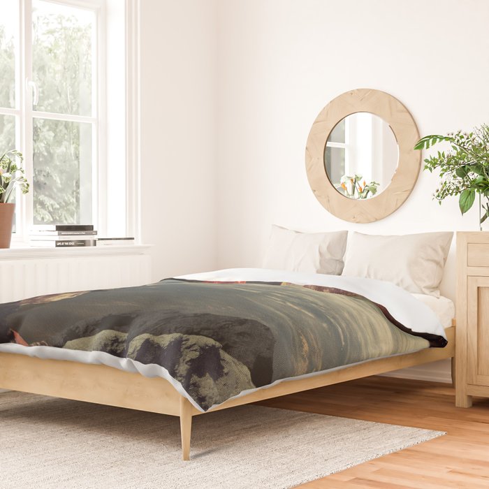 The Roses Came Duvet Cover Gallery Image 2