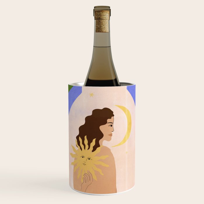 Sunshine Always Following Me Wine Chiller Gallery Image 1