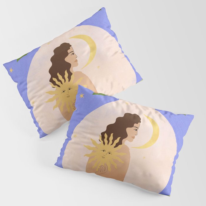 Sunshine Always Following Me Pillow Sham Gallery Image 1