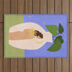 Sunshine Always Following Me Outdoor Rug Gallery Image 1