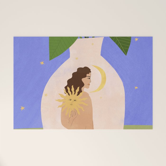 Sunshine Always Following Me Welcome Mat Gallery Image 1