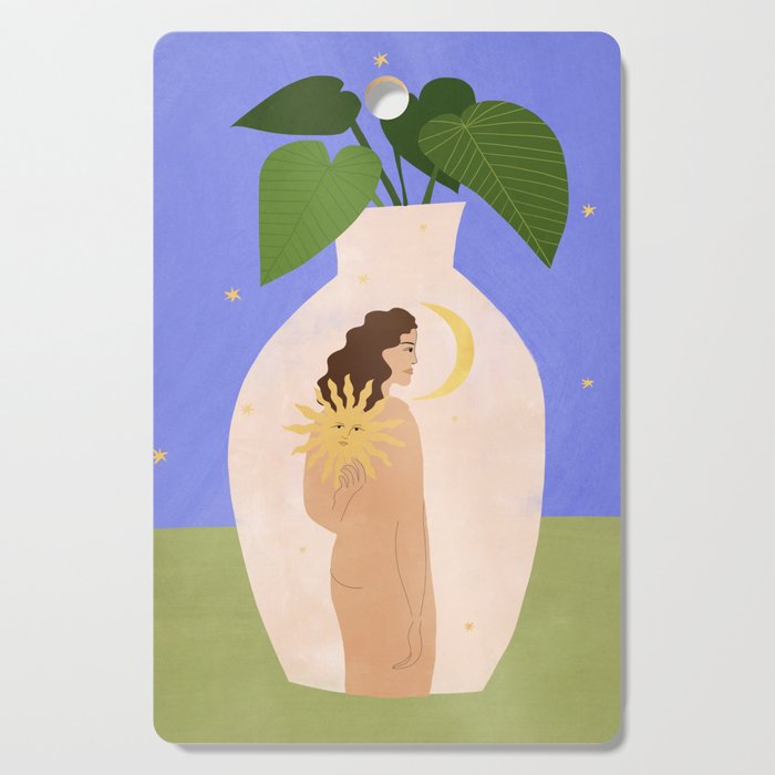 Sunshine Always Following Me Cutting Board Gallery Image 1