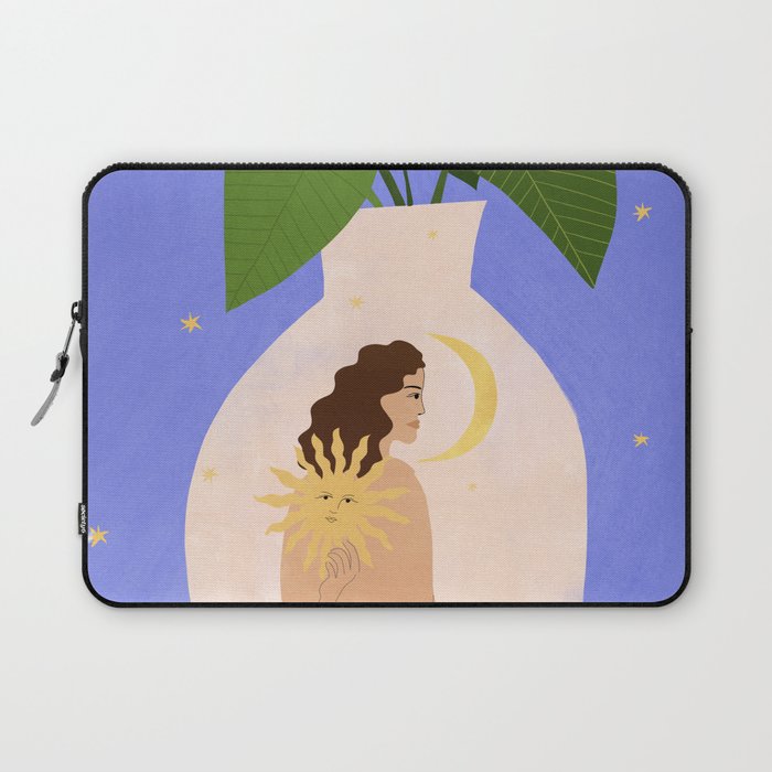 Sunshine Always Following Me Laptop Sleeve Gallery Image 1