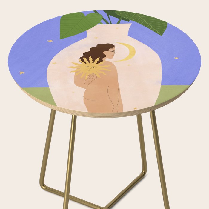 Sunshine Always Following Me Side Table Gallery Image 2