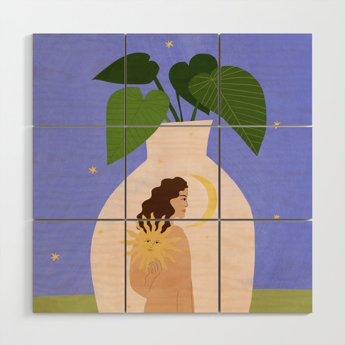 Sunshine Always Following Me Wood Wall Art Gallery Image 1