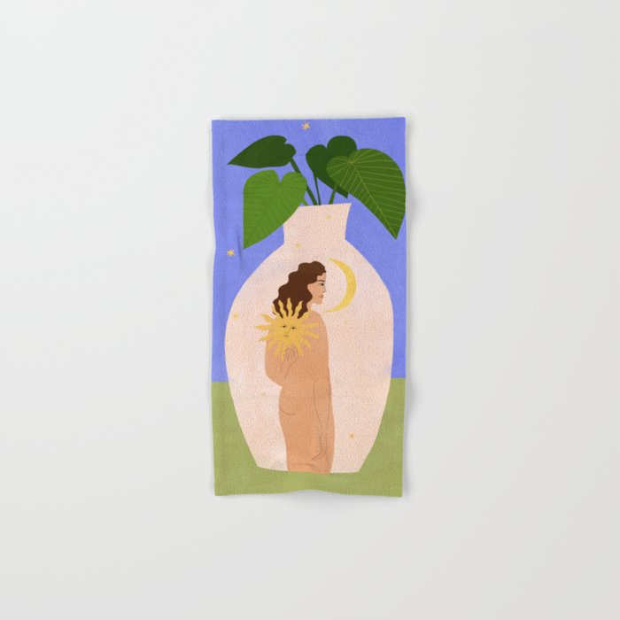 Sunshine Always Following Me Bath Towel Gallery Image 1