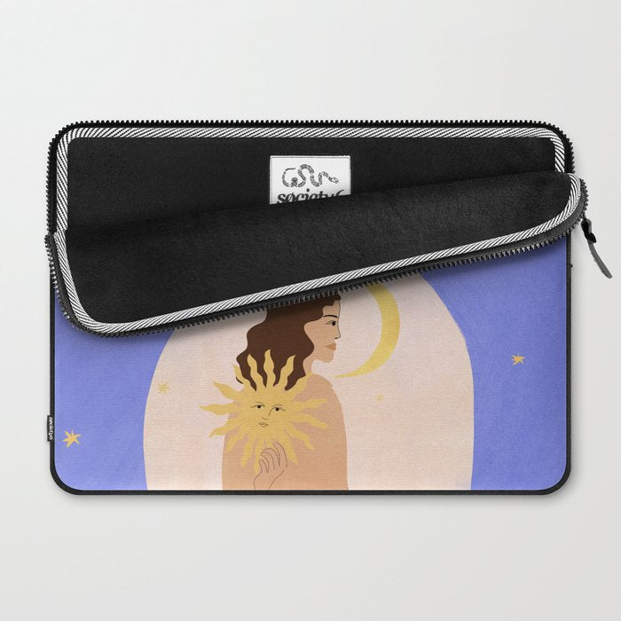 Sunshine Always Following Me Laptop Sleeve Gallery Image 2
