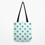 Retro cartoon earth planet checkered pattern Tote Bag Gallery Image 2