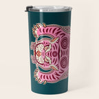 King Of The Jungle 02: Pink Tiger Edition Travel Mug Gallery Image 3