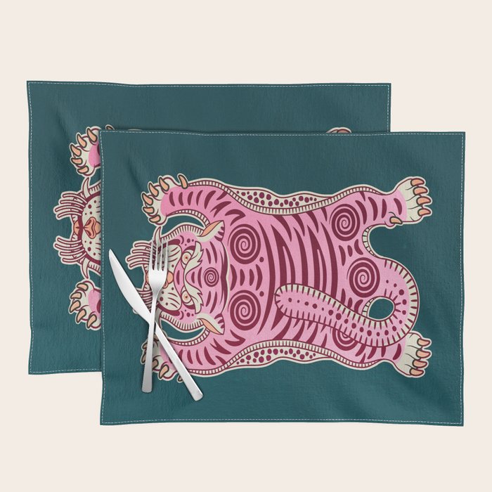 King Of The Jungle 02: Pink Tiger Edition Placemat Gallery Image 1