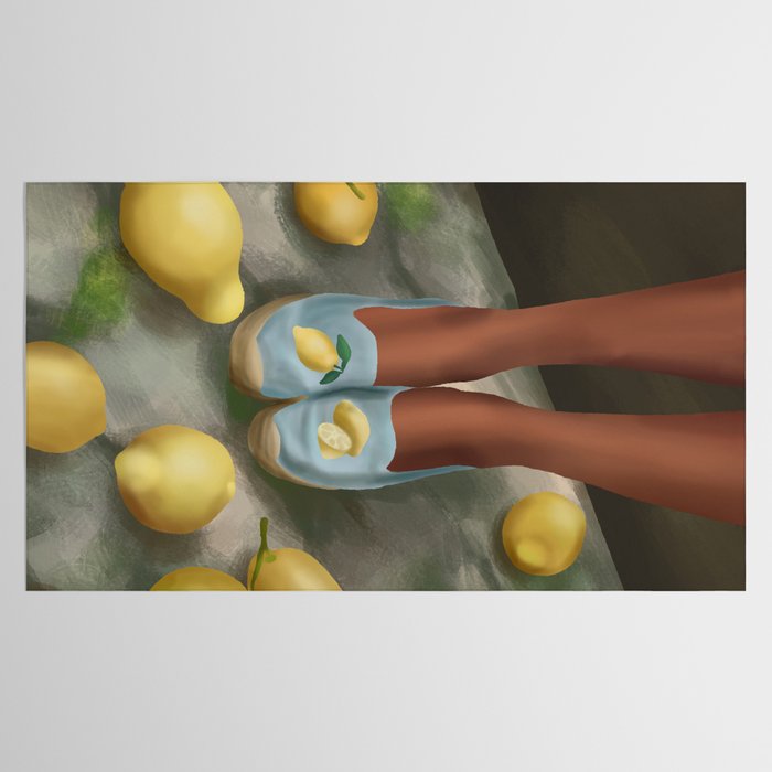 Lemon Steps Tablecloth Gallery Image 2