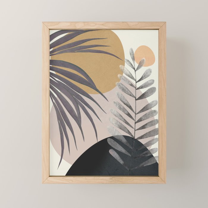 Elegant Shapes 15 Mini Art Print Gallery Image 1