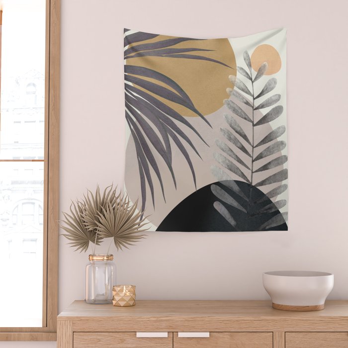 Elegant Shapes 15 Wall Tapestry Gallery Image 2