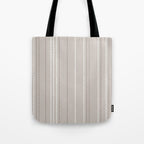 Ethnic Spotted Stripes in Beige Stone  Tote Bag Gallery Image 1