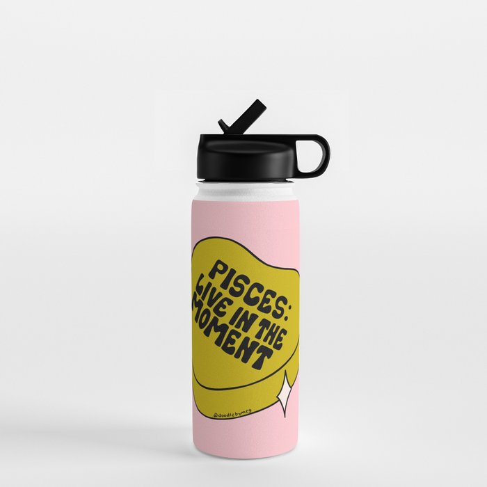 Pisces Conversation Heart Water Bottle Gallery Image 1