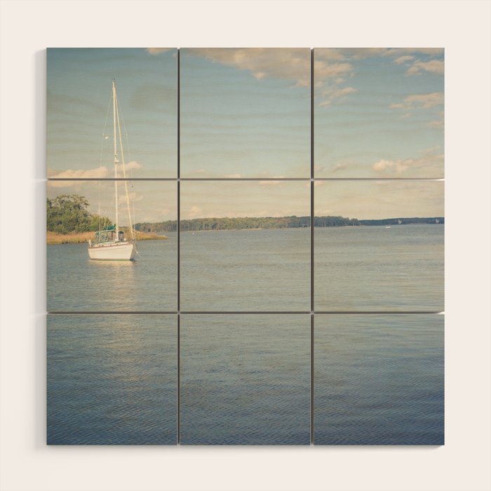 Morning on Chesapeake Bay Wood Wall Art Gallery Image 1