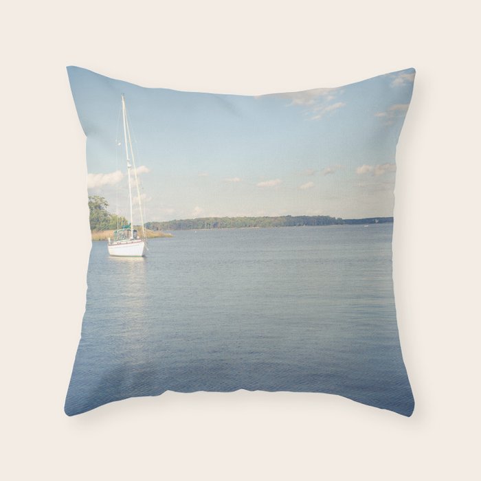 Morning on Chesapeake Bay Throw Pillow Gallery Image 6