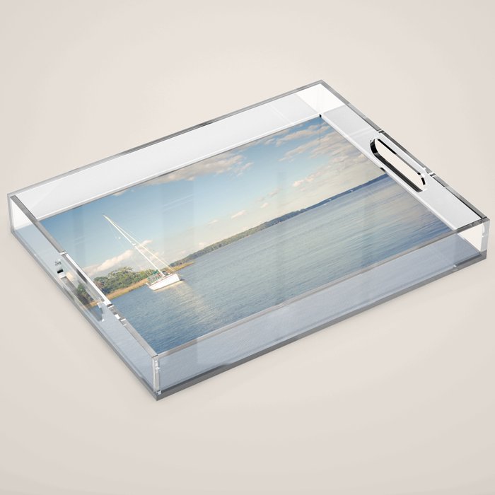 Morning on Chesapeake Bay Acrylic Tray Gallery Image 1