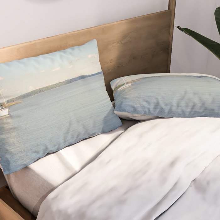 Morning on Chesapeake Bay Pillow Sham Gallery Image 2