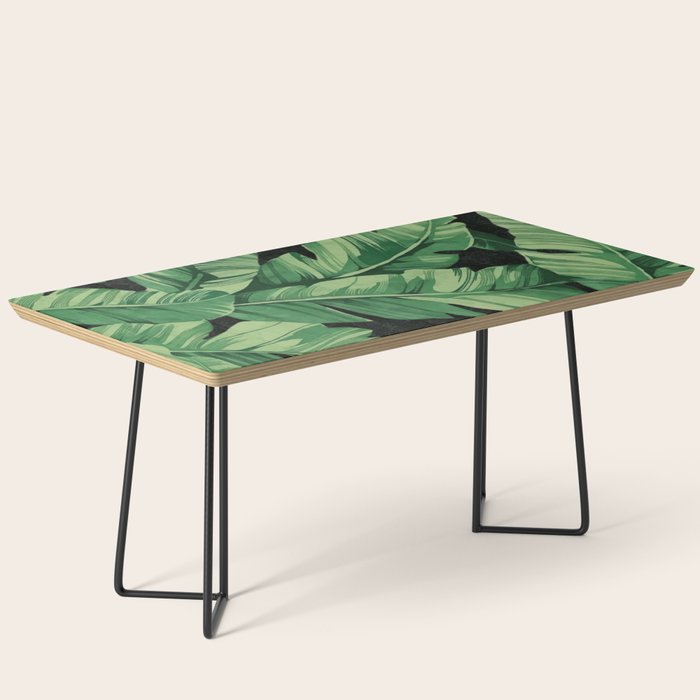 Tropical banana leaves II Coffee Table Gallery Image 1