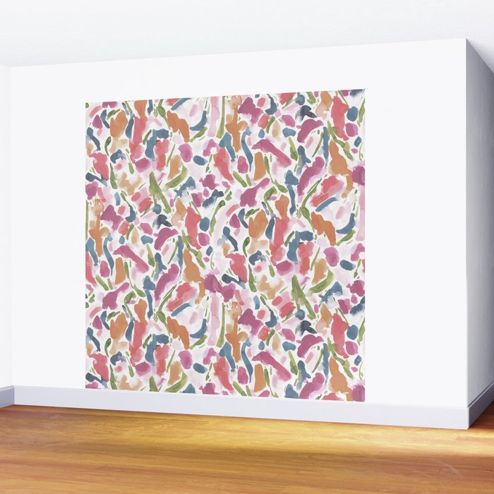 Synthesis Raspberry Wall Mural Gallery Image 2