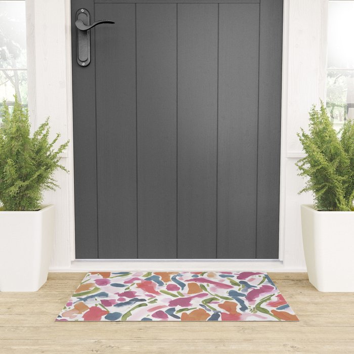 Synthesis Raspberry Welcome Mat Gallery Image 3