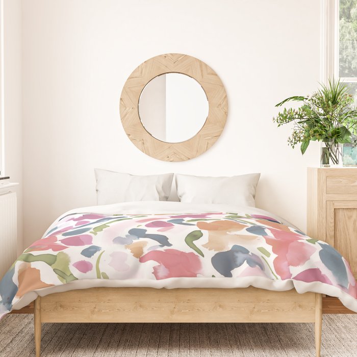 Synthesis Raspberry Duvet Cover Gallery Image 3