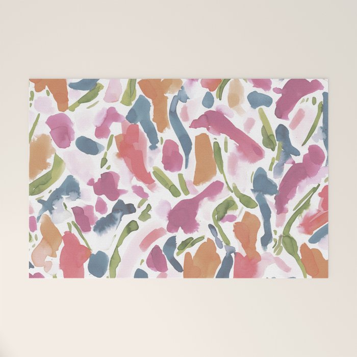 Synthesis Raspberry Welcome Mat Gallery Image 1