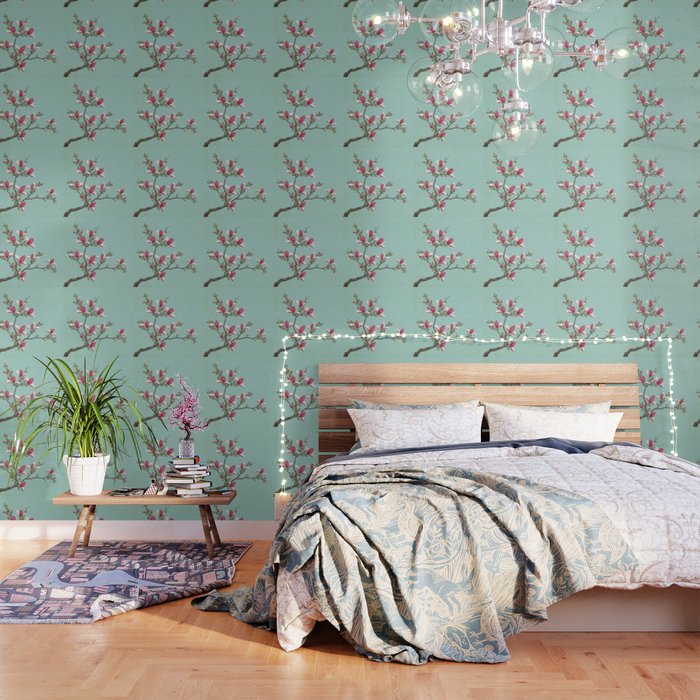 Magnolia : Minhwa-Korean traditional/folk art Wallpaper Gallery Image 3
