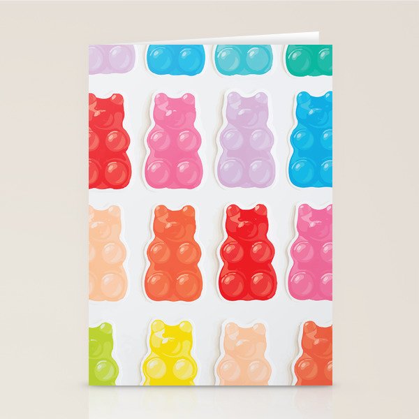 Gummy Bears Stationery Card Gallery Image 2