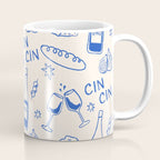 Wine and Cheese. Cheers Coffee Mug Gallery Image 1