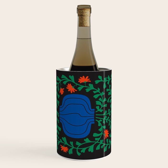 Summer Bloom: Midnight Rain Forest Wine Chiller Gallery Image 1