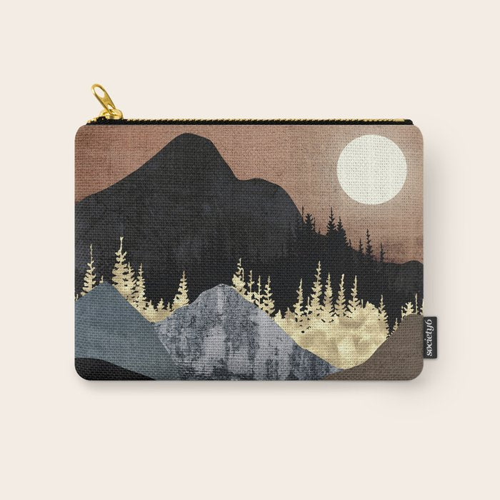 Autumn Mountains Carry All Pouch Gallery Image 1