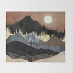 Autumn Mountains Throw Blanket Gallery Image 2