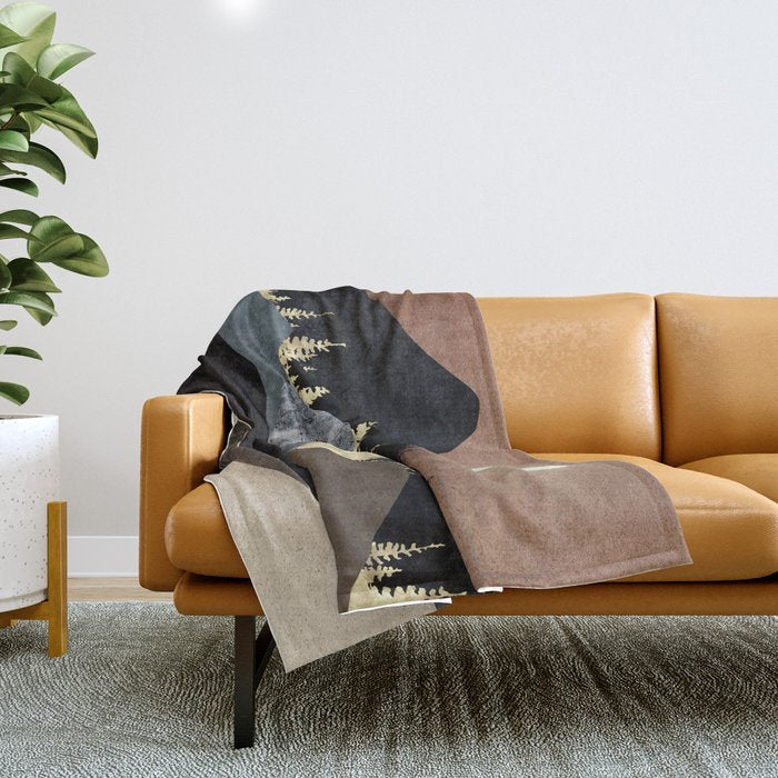 Autumn Mountains Throw Blanket Gallery Image 1