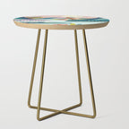 Modern Scenic Mountains  Side Table Gallery Image 1