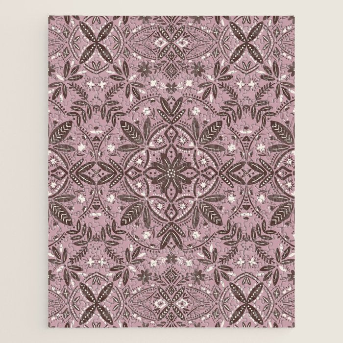 Rustic Pink Serenity Jigsaw Puzzle Gallery Image 1