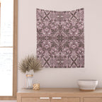 Rustic Pink Serenity Wall Tapestry Gallery Image 2
