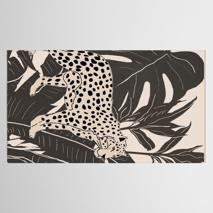 Minimal Jungle Abstract Art 2 Tablecloth Gallery Image 2