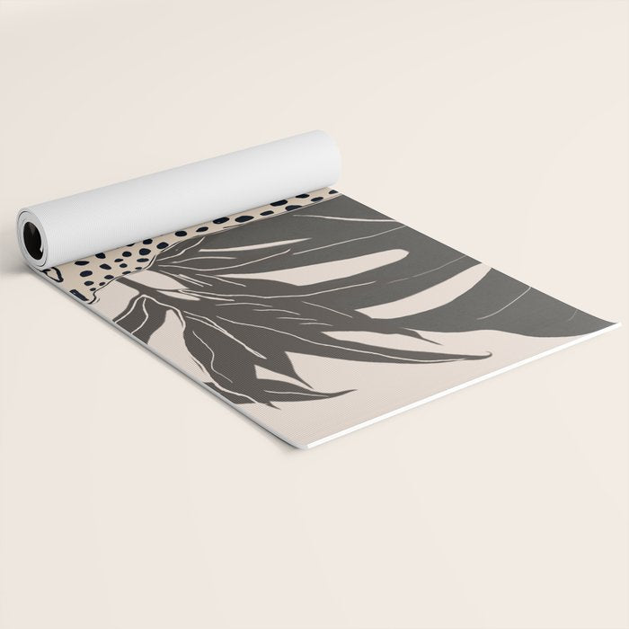 Minimal Jungle Abstract Art 2 Yoga Mat Gallery Image 2