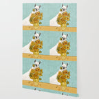Naughty Llama and The Sunflowers Wallpaper Gallery Image 2