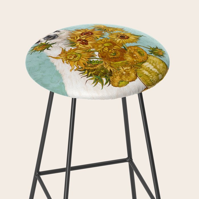 Naughty Llama and The Sunflowers Stool Gallery Image 2